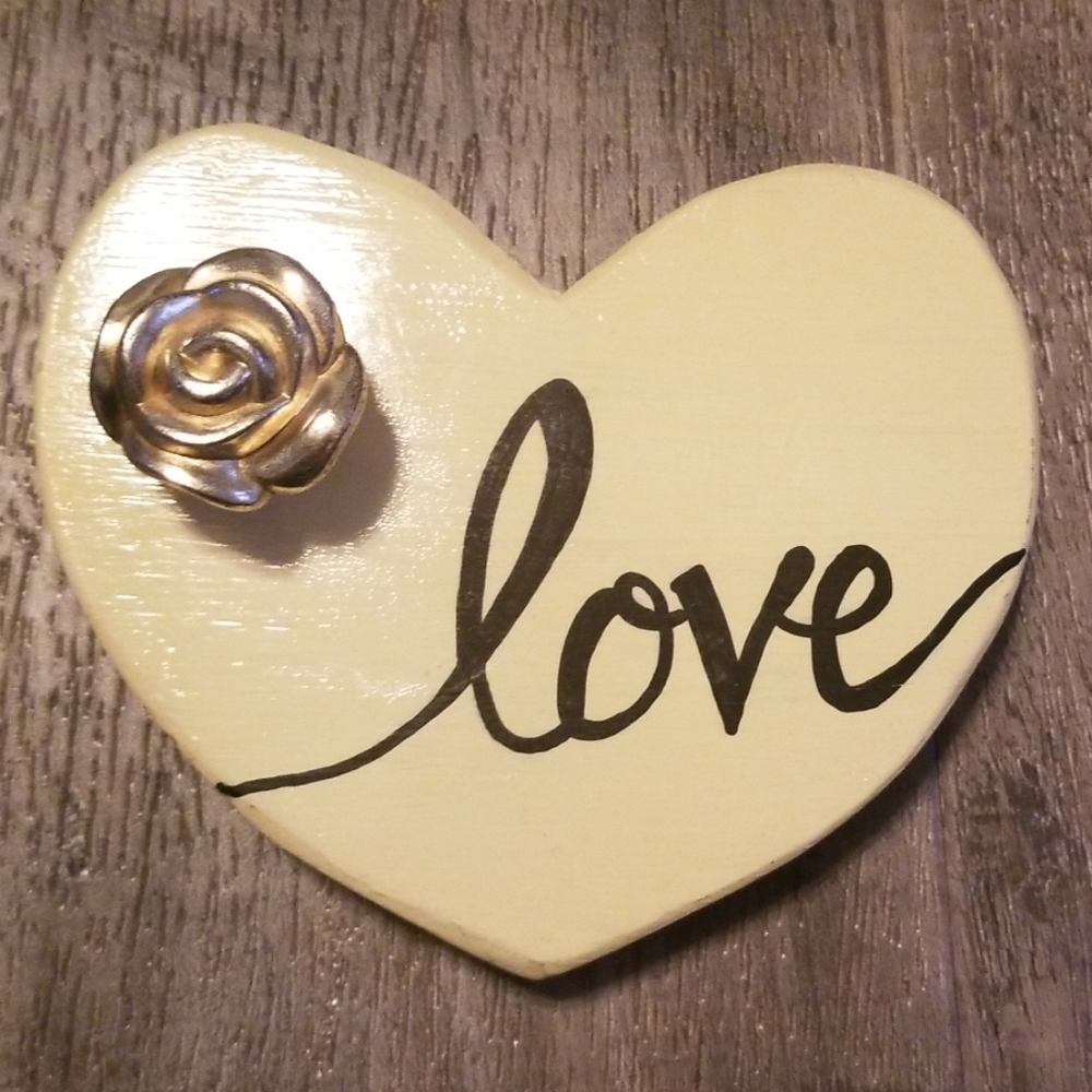 Heart shape deco
